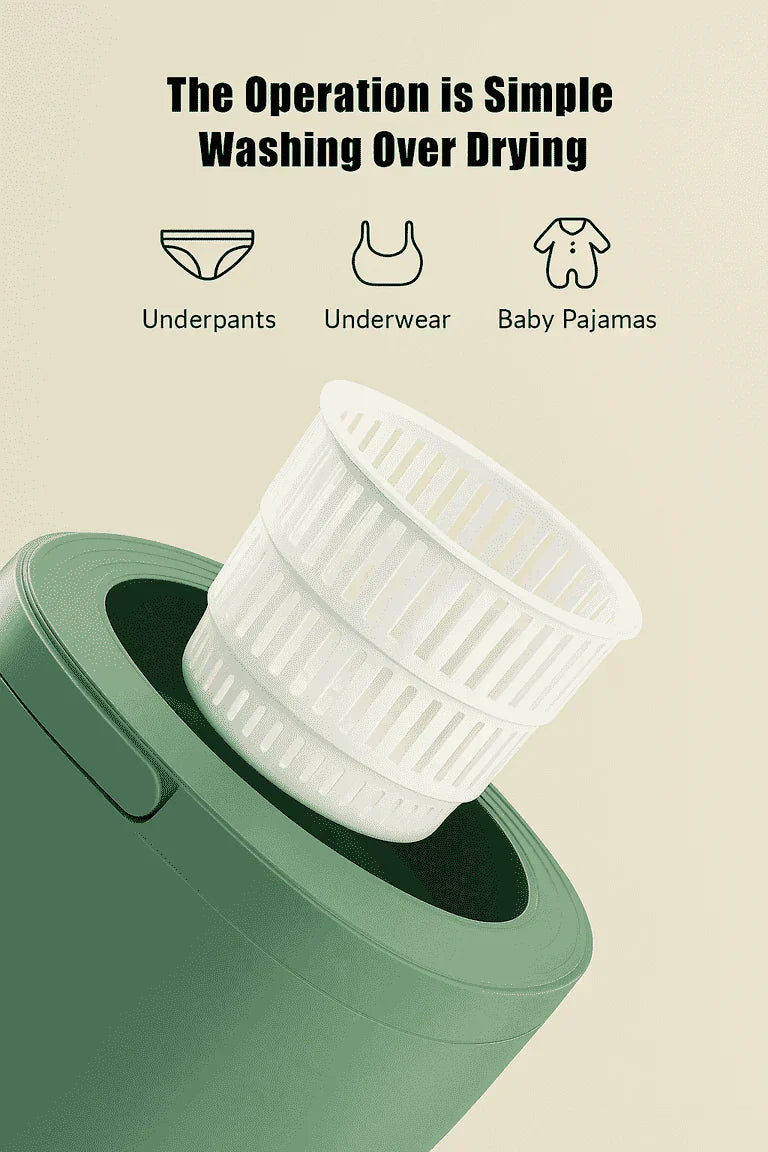Mini Foldable Washing Machine
