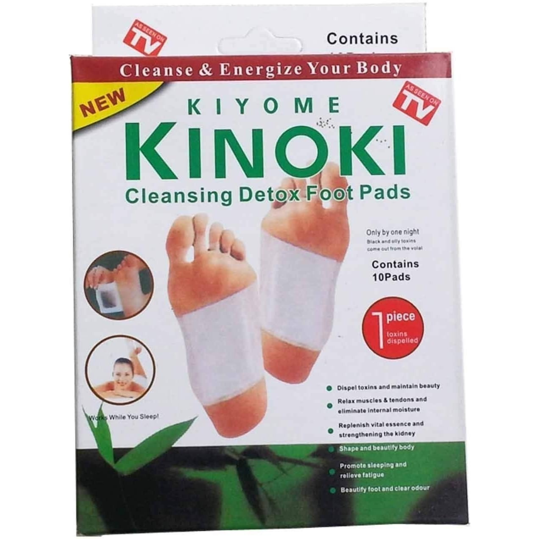 Kinoki Cleansing Detox Foot Patches-3 boxes