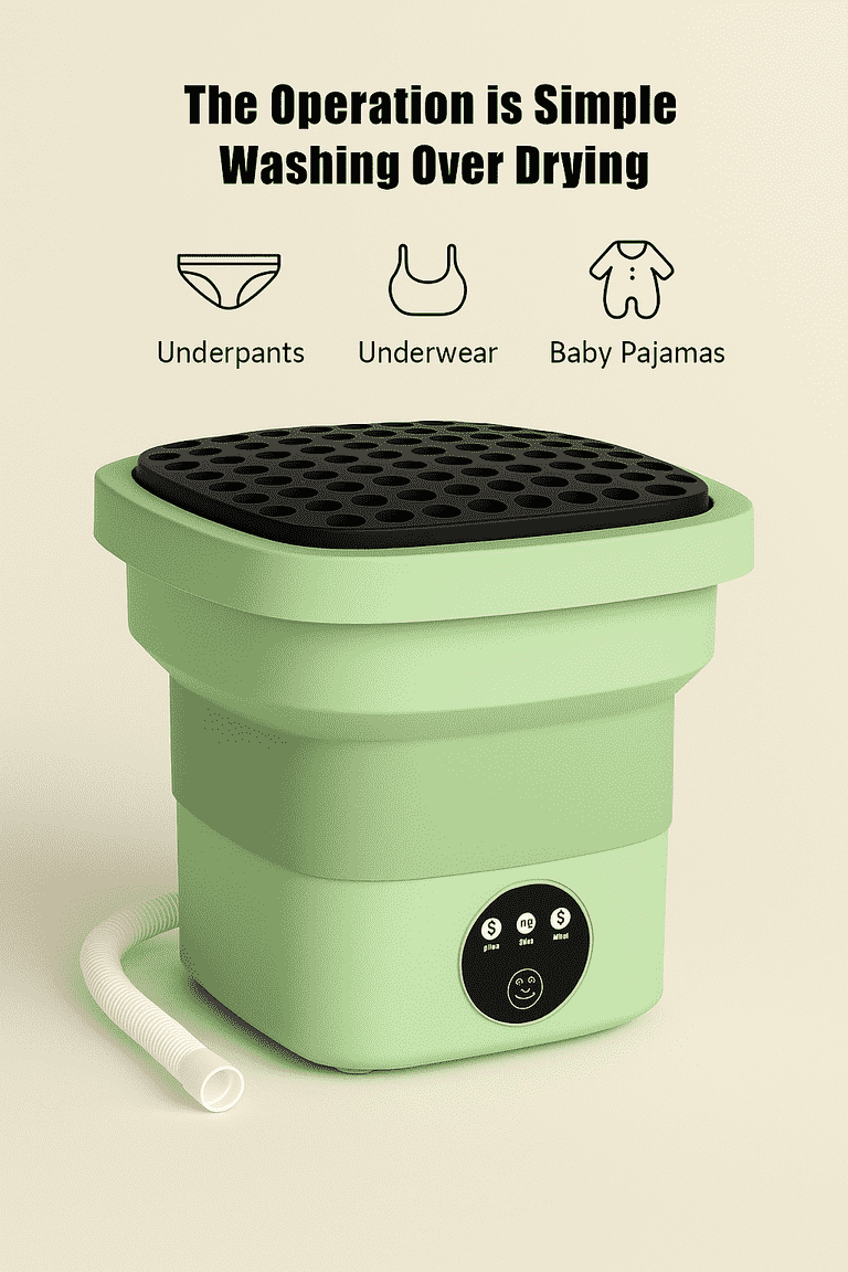 Mini Foldable Washing Machine