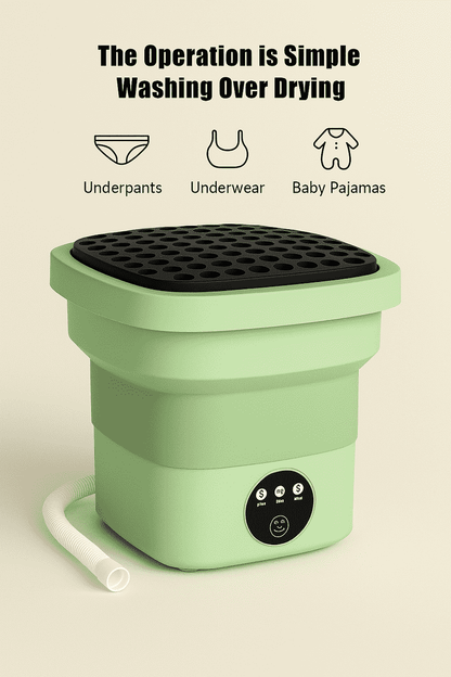 Mini Foldable Washing Machine
