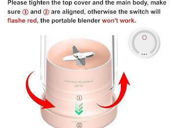 Portable Juicer Bottle