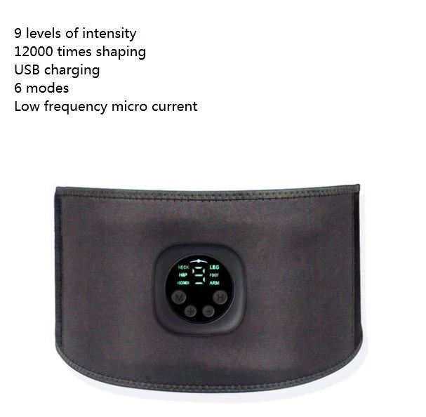 Smart Digital Display Fitness EMS Belt